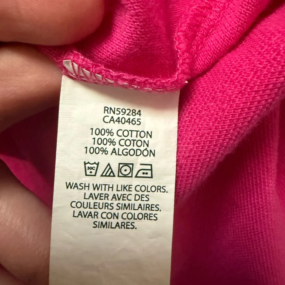 Children’s Place pink short-sleeve polo shirt dress